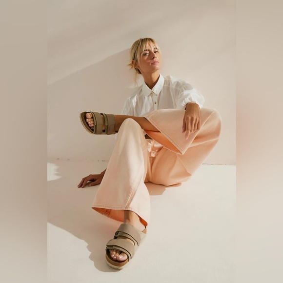 Birkenstock Uji Taupe Sandal Size 8-8.5 - Picture 14 of 15